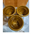 3Pis Combo Plastic Flower Pot 8inch Size. 