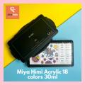 Himi Miya ACRYLIC Paint 18 color 30 ml.