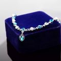 Alloy Rose Butterfly Payel Anklet Foot Chain Bracelet for Girls - Bracelet for Women - Bracelet For Women.