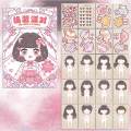 Dress up Doll Stickers, Sticker Activity Books Set, Creativity Educational Scrapbooking, DIY Princess dress up Stickers for kids ages 3+. 