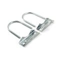 Antenna Mast Clamp with U-Bolts for Ham UHF VHF CB Cellular Trucker Antenna,Antenna Mount Bracket for N Female Type. 