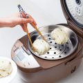 Stainless Steel Steamer Basket Rice Cooker Steamer Food Vegetable Steaming Tray Fruit Cleaning Draining Basket Kitchen Tools. 
