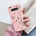 Case For Samsung Galaxy S10 S 10 Plus S10E Phone Cover Cute Cartoon Candy Painted Soft TPU Coque For Samsung S10 S10+ S10E Funda. 