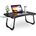 Mini Table With Drawer Waterproof Premium Finished Portable Foldable Laptop Desk Home Laptop Table Folding Laptop Table Laptop Stand - Laptop Table - Laptop Table - Laptop Table. 