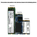 B+M key SATA M.2 ngff ssd to sata 3 raiser m.2 to sata adapter expansion card.