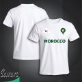 Morocco Short Sleeve Football Jersey For Men - Half Sleeve Morocco t shirt - Morocco Fan Jersey.