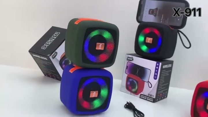 Wireless%20Portable%20Rechargeable%20Mini%20Disco%20Speaker%20X-911%20with%20Bluetooth,%20FM%20Radio,%20AUX,%20TF%20Memory%20Card%20Reader%20and%20USB%20Pen%20Drive%20-%20Image%203