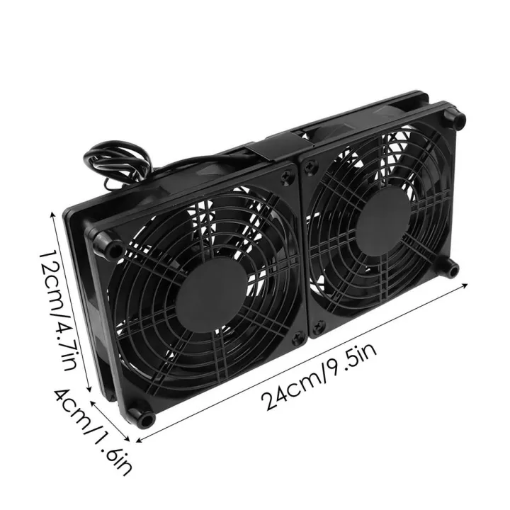 Wireless Router Internal Fan Router Cooling Fan DIY PC Cooler TV Box Wireless Silent Quiet DC 5V USB ...