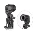 1.8m Cable Cord Light Bulb Stand E26 / E27 AC Socket Lamp Holder with Umbrella Holder Photography Light Bulb Mount for Photo.