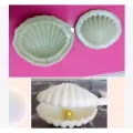 Cake Tool 3D shell pearl sea flower Silicone Mold Mould Wedding Cake Border Fondant Cake Decorating Clay Molds. 