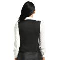 Women's Vests Fashion Womens Slim Fit Suit Vest V-Neck Single Button Sleeveless Formal Blazer West Jackets Office. 