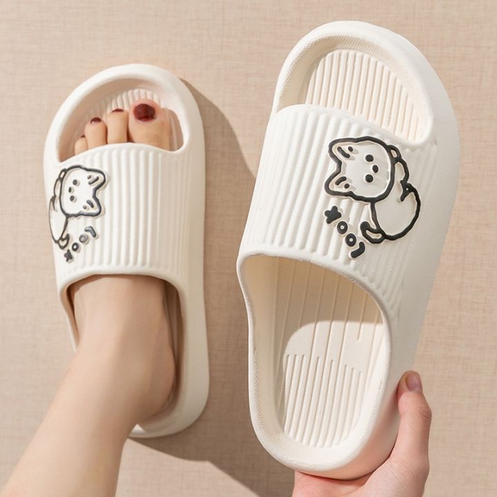 Summer%20Women%20Men's%20Slippers%20Indoor%20Bath%20Thick%20Platform%20Non-Slip%20Home%20Flip%20Flops%20Cartoon%20Cat%20Bear%20Beach%20Sandals%20Ladies%20Shoes%20-%20Image%204