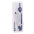 Deli E8616 School Compass With Mechanical Pencil And Lead Geometry Drawing Tool for Students.