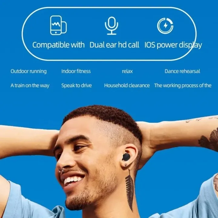 HLstar%C2%AE%20F9%20Air%20buds%20TWS%20Bluetooth%20Earphone%20Wireless%20Bluetooth%20Headphone%20Stereo%20Min%20Airpods%20Sport%20Earbuds%20With%20Charging%20Box%20With%20Microphone%20For%20Mobile%20-%20Image%207