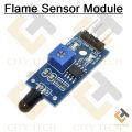 Flame Sensor For Fire Detection ModuleIR Infrared 4 Wire Flame Detection Sensor Module IR Flame Sensor Module Detector Smart Sense For Arduino.
