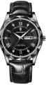 Men's Leather Strap Watch Luxury Fashion Quartz Watch.