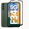 Samsung Galaxy A15/F34/M34 2-in-1 Combo Pack (Full Screen Protector Tempered Glass +Camera lens Film). 