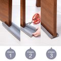 Save your House for kit Door hard draft stopper foam weather strip seal Adjustable flexible PU foam - Double Side Tape. 