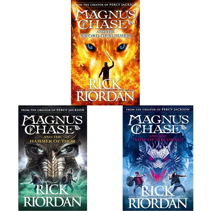 Magnus%20Chase%20Book%201%20To%203:%20Magnus%20Chase%20and%20the%20Sword%20of%20Summer%20+%20Magnus%20Chase%20and%20the%20Hammer%20of%20Thor%20+%20Magnus%20Chase%20and%20the%20Ship%20of%20the%20Dead%20-%20Image%202
