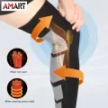 Leg Sleeves for Men Women Youth Compression Knee Long Sleeves Protection for Workout Running Basketball Football. 