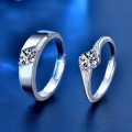 Love Promise Couple Finger Ring Band for Men And Women Matching Wedding Rings Jewelry.