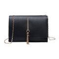 Fashion Women Shoulder Chain Bag PU Leather Tasslel Small Handbags Female Mobile Phone Bag for Ladies Girls.