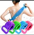 Silicone Body Scrubber Bath Shower Towel,Back Cleaning Shower Strap,Silicone Body Brush, Body Wash Silicone Scrubber Belt for Men Women, Easy to Clean. 