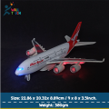 Pull & Back Metal Diecast Airbus Airplane With Light & Music. Model: A380, Boeing 747. Can be a great Collection. 