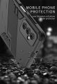 lthmy for Samsung Galaxy M52 5G Cover Shockproof Hard Case Full Protection Back Cover Punk Casing with Kickstand. 