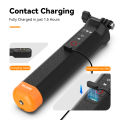【Prime deal】 TELESIN Buoyancy Bar Selfie Stick Waterproof Selfie Stick With Hand Strap Remote Control For Gopro 9 10 11 12. 