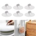 Punch-free Crystal Drawer Handle Self-Adhesive Acrylic Transparent Cabinet Wardrobe Furniture. 