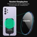 Qi Wireless Charging for Samsung Galaxy A21 A31 A41 A51 A71 A40 A50 Wireless Charger Pad+Nillkin Receiver USB Type-C Adapters. 