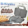 Miyako WF-296 Non-Stick Double plate Waffle Maker. 