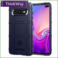 Frosted Textured Phone Case Rugged Shield TPU Thick Thick Armor Full Drop Case For Samsung Note10/Note10 5G & Samsung Note10+/Note10+ 5G.