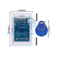 RFID RC522 Module with Card and Key Tag | 13.56MHz MFRC522 RFID Reader Writer | Compatible with Arduino, ESP8266, ESP32, Raspberry Pi & Access Control Projects. 