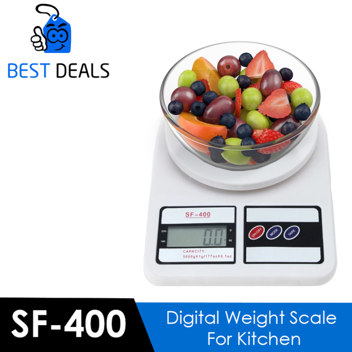 Kitchen Weight Scale Digital Display SF-400 Digital Weight Machine For  Kitchen keto diet SF400 Mini Weight Measuring Machine Bangladesh BD