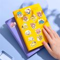 80Pcs/Set ❉ Sanrio Family Series 01 Funny Emoji Mini Stickers ❉ DIY Fashion Mixed Waterproof Doodle Decals Stickers.