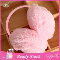 Trendygirl Winter Soft Warm Solid Color Nice Plush Knit Earmuff for Women.