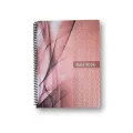Hearts Spiral Student Notebook – (4 Pcs) 102 Pages (51 Sheets) – Premium 65 GSM Printed Paper – Strong Spiral Binding – Study & Writing Notebook for School, College, Office – Size 9.8 x 7.2 Inch [Hearts Student Notebook Roll]. 