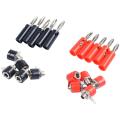 4mm 10pcs Banana Plugs and 10pcs Banana Sockets (Black and Red) Jack Connectors , Banana Plugs.
