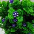Artificial Flower Tree Minicape: New Green Mini 1Pc with Multiple Color Flowers for Restaurant Home Table Bonsai Décor, Plastic Tob. 