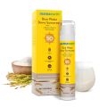 Mamaearth Rice Water Dewy Sunscreen with Rice Water & Niacinamide 50 g | Gives SPF50 & PA++++ Protection | For Glass Skin Glow | Evens Skin Tone | UVA & UVB Protection | No White Cast | All Skin Types. 