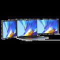 UPERFECT 14 Triple Laptop Screen Extender 2K 1440P IPS Portable Monitor for 13-17.3Laptop HDMI USB C Dual Extender Display.
