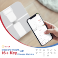 Teton Smart WiFi Scale for Body Weight, Digital Bluetooth Weight Scale Tracks 13 Metrics, Bathroom Body Fat Scale 13 Health Monitor with Smart App.