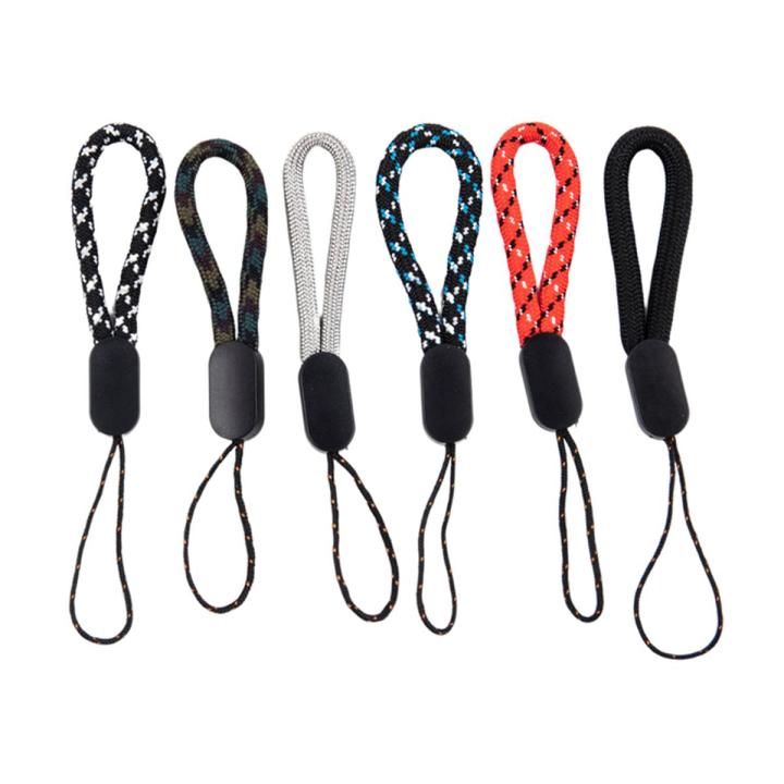 5Pcs Hand Wrist Lanyard String Short Grip Lanyard Mobile Phone Strap Keychain Creek