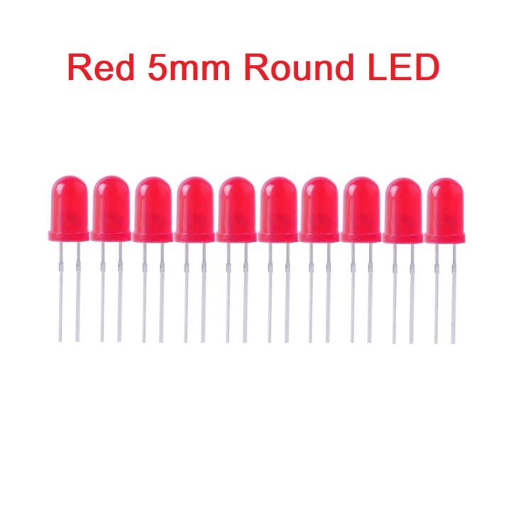 50Pcs-%205mm%20Colorful%20RED%20LED%205mm%20Round%20LED%20Light%20Emitting%20Diode%20Basic%20Red%20Light%20Bulbs%20For%20Electronics%20Project%20Indicator%20Front%20Panels%20LED%20Light%20DIY%20-%20Rgb%20Light%20-%20Image%207