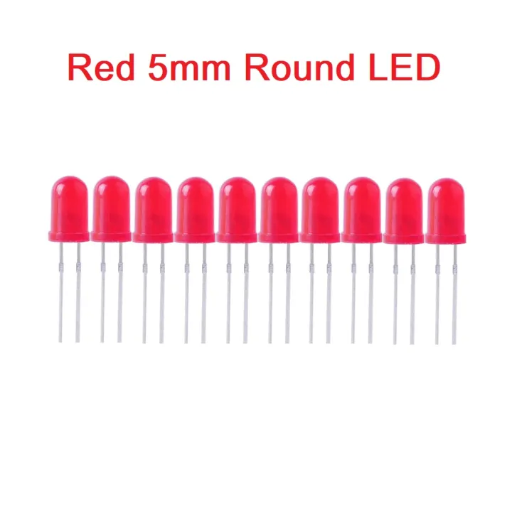 50Pcs-%205mm%20Colorful%20RED%20LED%205mm%20Round%20LED%20Light%20Emitting%20Diode%20Basic%20Red%20Light%20Bulbs%20For%20Electronics%20Project%20Indicator%20Front%20Panels%20LED%20Light%20DIY%20-%20Rgb%20Light%20-%20Image%207