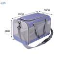 Small Dog Carriers, Cat Carrier Bag, Ventilated Adjustable Shoulder Strap Carrying Handbag, Pet Travel Bag for Dogs Cats , Violet.