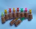 Glitter 3 Pieces bottles for Crafting- Golden Colour.
