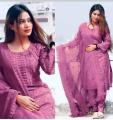 Indian New Stylish Exclusive Collection Weightless Georgette Computer Embroidery Work Three Piece Salwar Kameez For Women.